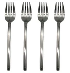 Mikasa Zena 18/8 Stainless Steel Salad Fork (set Of Four) 7.0000, Silver. Fixed Price $65.99.