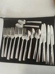 Mikasa Gourmet Basics Barletta Stainless 15 Pc. Flatware Set. Fixed Price $29.99.