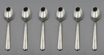 Lenox Stainless Flatware - Amber Hill Teaspoons Set Of Six *. Fixed Price $29.97.
