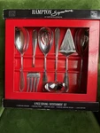 Hampton Signature 6 Piece Stainless Steel Serving Entertainment Set New Box. Fixed Price $45.00.