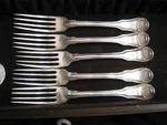 Maison Auger Freres A*f Georges & Emile C. 1900-15 Silver 950 Sevigne, Forks. Fixed Price $1149.99.