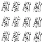 Wallace Continental Bead 18/10 Stainless 65PC. Flatware Set (service For Twelve). Fixed Price $144.94.