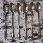 6 Pc Oneida Distinction Deluxe Stainless Raphael 7.5" Iced Tea Spoons. Fixed Price $19.99.