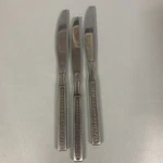 3 Vtg Phoenix Oneida Profile Stainless Flatware Dinner Knife Knives Mcm Kitchen. Fixed Price $6.48.