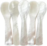 Caviar 5PCS Mother Of Pearl Spoons For Ice Cream Sauce 3.54 Inches. Fixed Price $22.99.