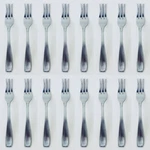 16 Pcs Dash Of That" By Hampton Forge Stainless Flatware 5 3/4" Cocktail Forks. Fixed Price $17.88.