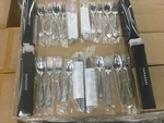 20 Piece Yamazaki Platinum Wave Stainless (4) 5 Place Setting. Fixed Price $95.99.