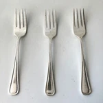 Oneida Silverplate Columbia Regis Salad Fork Rogers Flatware 1910 3PC Set. Fixed Price $17.52.