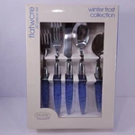 Vtg 2001 Winter Frost Collection 20PCS Flatware Target Home For The Holidays New. Fixed Price $75.00.