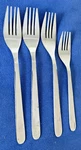 Ikea 224 58 Stainless Steel Forks Set Of Modern Flatware 3 Dinner 1 Salad. Fixed Price $15.99.