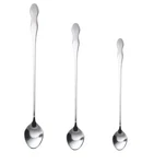 Sellerway Long Handle 8 & 10 12-INCH Stainless Steel Iced Teaspoon Fo.... Fixed Price $23.28.