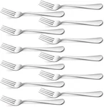 Heavy Duty Dinner 18/0 Stainless Steel Salad Table Set Of 12 Flatware. Fixed Price $7.69.