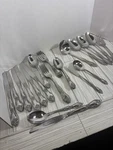 Oneida Galveston Stainless Flatware Service For 6 Classic Floral 39 Pcs. Fixed Price $58.00.