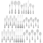 Oneida Wordsworth Stainless Steel 45PC. Flatware Set (service For Eight). Fixed Price $129.94.