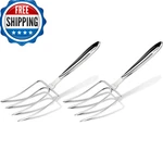 All-clad Specialty Stainless Steel Turkey Forks 2 Piece Set, Carving Kit. Fixed Price $78.37.