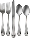 Oneida Satin Sand Dune Stainless Steel 20PCS Flatware Set, Silver, Service For 4. Fixed Price $45.99.