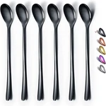 Long Handle Spoon, Coffee Stirrers, Premium Stainless 2. BLACK-6 Piece. Fixed Price $14.86.