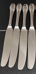 4-WALLACE Venetian Dinner Knives 18/10 Stainless 9 1/2 Buy + Free =5 Ttl.. Fixed Price $24.95.