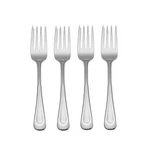Oneida Satin Sand Dune Everyday Flatware Salad Set Of 4, Silverware. Fixed Price $22.99.