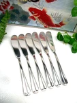 6 International INS30 Stainless Individual Butter Spreader Knives China. Fixed Price $21.98.