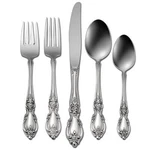 Oneida Louisiana 18/8 Stainless Steel 5PC. Place Setting (service For One) No. Fixed Price $28.78.