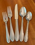 CBS15 Cambridge Glossy Flatware Stainless China - Choice. Fixed Price $12.00.