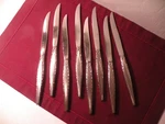 Set Of Oneida Community Venetia Stainless Flatware Steak Knives Knife 9 1/8". Fixed Price $76.29.