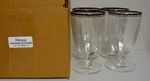Mikasa Stephanie (platinum) Ice Tea Glasses Sets Of Four More Here Mint Box. Fixed Price $95.95.