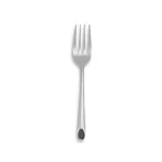 Towle Living Wave Stainless Steel Salad Fork 7.2500, Silver. Fixed Price $19.99.