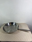Threshold Stainless Steel Skillet 12" Dishwasher Safe Oven 500 Degrees. Fixed Price $40.49.