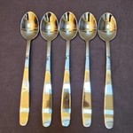 Cambridge Silversmiths Oxford Mirror Stainless Flatware; 7 5/8 Iced Tea Spoon. Fixed Price $24.87.