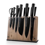 Schmidt Brothers Jet Black Knife Block Set, 14-WILLIAMS Sonoma 33941. Fixed Price $142.99.
