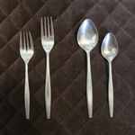 Imperial Iic Stainless Japan Flatware Imi 62 Set Of 26 Silverware Replacement. Fixed Price $107.95.