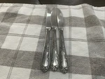 Amefa Holland AFS1 Stainless Steel Modern Solid Dinner Knives (3J. Fixed Price $24.00.