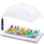 Leitee Inflatable Serving Bar Kit Includes Salad Buffet Tray With Drain Plug Mes. Fixed Price $31.26.