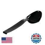Wna A7SPBL Plastic Spoons 9 Inches Black Case Of 144. Fixed Price $55.33.