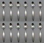 Wedgwood Stainless Pose Large Serving Spoons - Set Of Twelve New. Fixed Price $29.99.