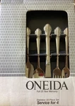 Bittersweet Repose 20 Pc Service For 4 Oneida 1881 Stainless Unused Usa Flatware. Fixed Price $129.99.