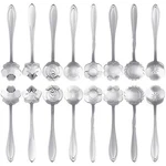 16 Pcs Spoons Esrise Stainless Steel Coffee Dessert Cute. Fixed Price $13.75.