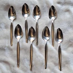 Exclusive INS242 Wm Rogers Mfg Co. Grapefruit/orange/citrus Spoons - Set Of 8. Fixed Price $33.52.