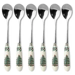 Spode Christmas Tree S/6 Teaspoons New In Box. Fixed Price $30.00.