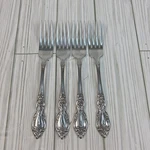 Oneida Stainless Flatware - Wordsworth Dinner Forks Set Of Four New. Fixed Price $19.99.