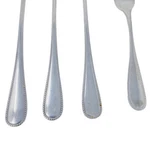 Orleans Silver Stainless Japan Flatware Beaded Edge ORL9 Iced Tea Spoons Fork. Fixed Price $23.84.