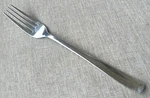 1 Salad Fork Zwilling Henckels Lani Stainless 7" Glossy Center Ridge Flat Tip. Fixed Price $10.99.