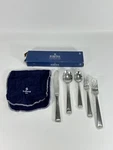 Hampton Silversmiths "nantes" 18/10 Stainless 5-PIECE Flatware Set New Box. Fixed Price $35.78.
