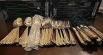 The Main Course Silverware 40 Pc 8 Settings Bloomingdale's Versailles MNF41 Flat. Fixed Price $199.99.