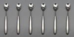 Set Of Six - Oneida Stainless Flatware Lamais (frosted) Iced Tea Spoons Usa. Fixed Price $29.99.