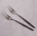 Interpur INR45 Dinner Forks 2 Stainless Steel Rose 7.675". Fixed Price $16.89.