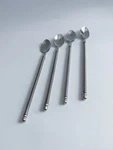 New Age By Amici Ice Tea Stir Spoons Set Of 4. Fixed Price $24.95.