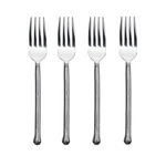 Gourmet Settings Exotique Platinum 18/10 Stainless Dinner Fork (set Of Four). Fixed Price $32.99.